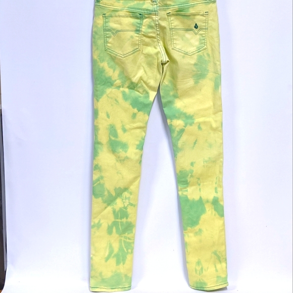 Bleach Dyed Volcom Sound Check Super Skinny Jeans, 29x32, New old stock - Picture 7 of 12